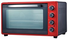 Akai Forno Elettrico Ventilato 52 Litri Potenza 2000W Rosso AKFE520
