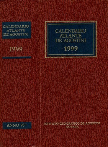 Calendario atlante agostini - atlante,