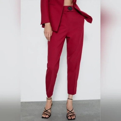 Pantalone donna zara marrone - zara,