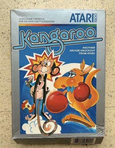 Gioco atari 5200 canguro - gioco,