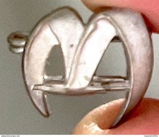 SPILLA ORIGINALE M MUSSOLINI FASCISMO STAB.FIORENTINI vedi DISEGNO BOCCASILE-22