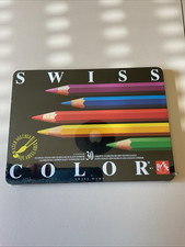 Pastelli Aquarellabili Caran D’Ache Confezione in Latta Pz 30-Anni 90 Sigillati