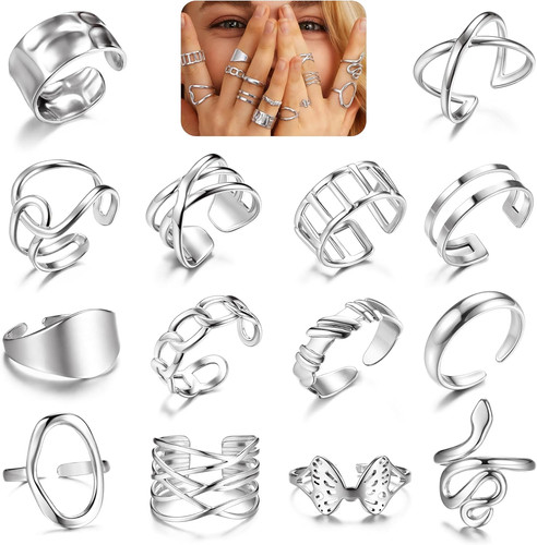 Pezzi set anelli - 14,