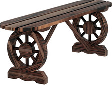 Panca giardino con gambe a - panca,