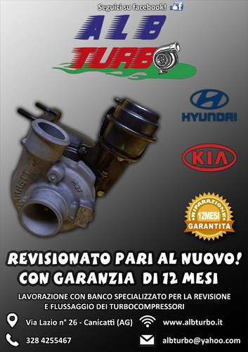 Turbo turbina hyundai - turbo, hyundai-kia