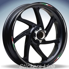 Adesivi ruote moto strisce