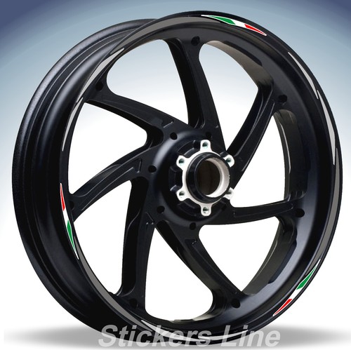 Adesivi ruote moto strisce