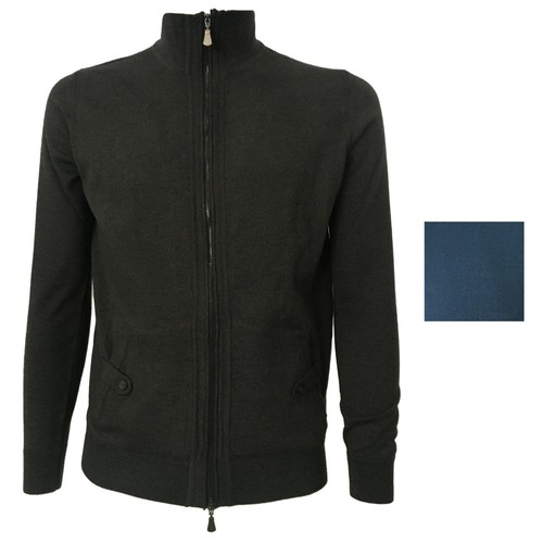 Cardigan uomo con zip - , alpha