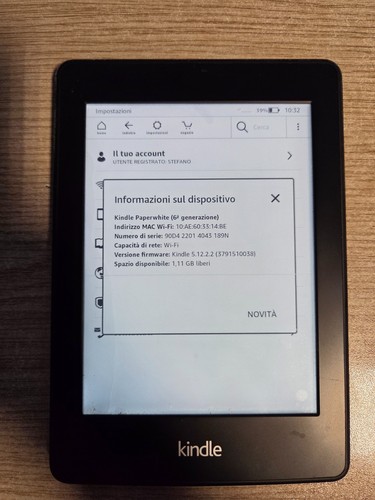 Kindle paperwhite sesta - kindle, (sesta