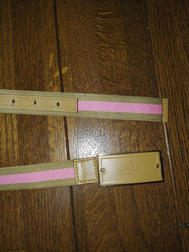 Gucci fabric belt rare - fabric, unique