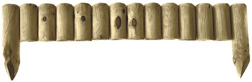 Confine steccato verticale - steccato, in