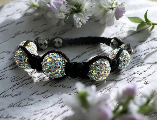 Bracciale unisex shamballa - bracciale,