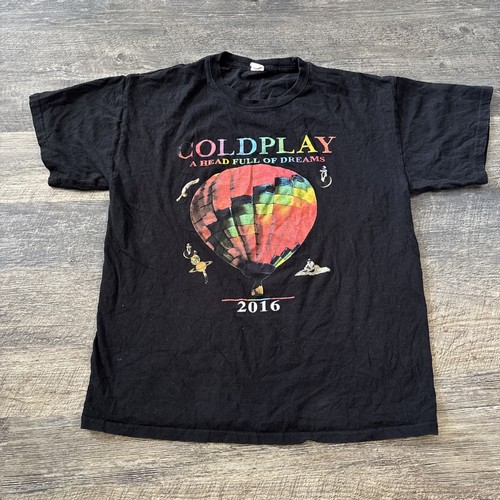 Maglietta coldplay head full - maglietta,