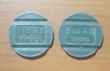Gettoni SIDAS Torino