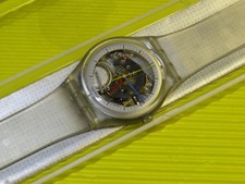 Swatch del 1985 - JELLY FISH - 1° Versione con LANCETTE STRETTE - GK100 NUOVE E IMBALLO ORIGINALE