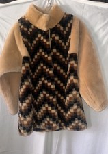 Giacca pelliccia mosaico