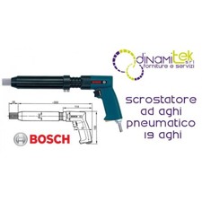 0.607.560.502 75-60 SCROSTATORE AD AGHI PNEUMATICO 19 AGHI 3900 C.PI/MIN BOSCH