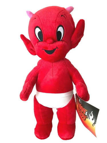 Peluche diavolo rosso roba - diavolo,
