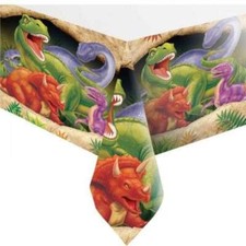 Tovaglia Festa Dinosauri - Plastica 137x274cm - Tema Party Dino Blast