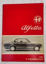 ALFA ROMEO ALFETTA USO E