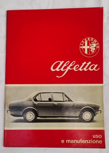 Alfa romeo alfetta uso - alfetta, e