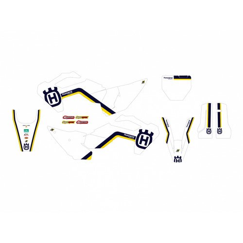Kit grafiche adesive - retro, per