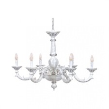 Lampadario classico in legno