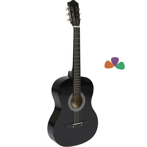Chitarra classica nera - chitarra,