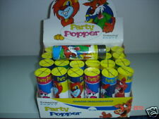 12 TUBO SPARA CORIANDOLI 16 CM festa