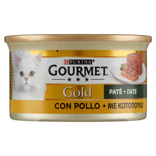 Lattina gatto gourmet gold - lattina,