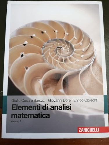 Elementi analisi matematica - elementi, di