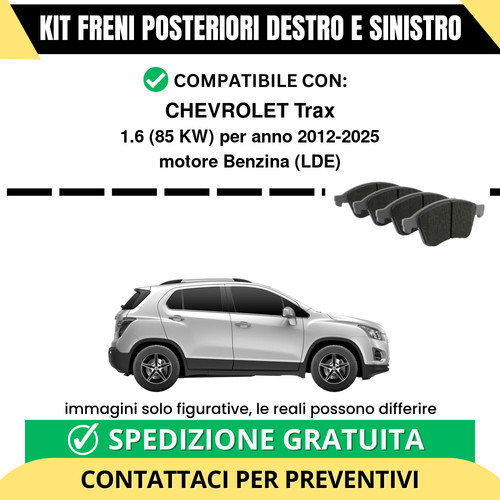 Pastiglie freno posteriori - pastiglie,