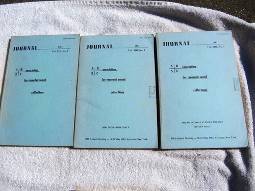Arsc journal 1981 - journal, 13