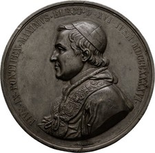 Medaglia Pio IX, 73 mm/122,9 g