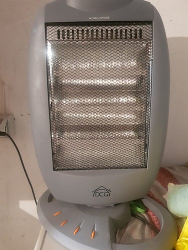 Stufa alogena oscillante dcg - stufa,