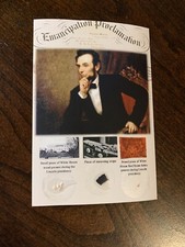 Abraham lincoln pezzi reliquia - abraham,