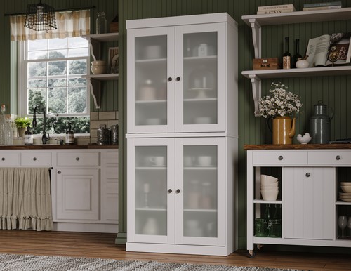 100 solid wood - 100%, pantry