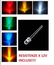 10 LED 3mm AUTO LAMPEGGIANTE
