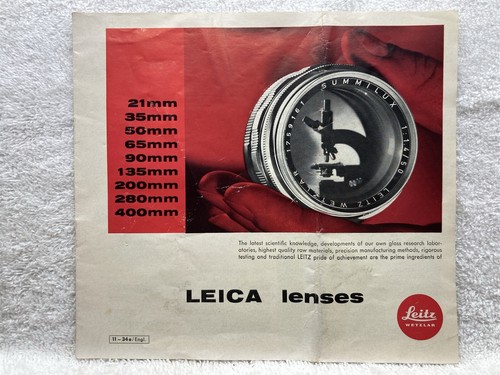 1964 ernst leitz wetzlar - leitz,