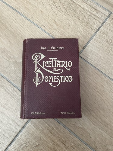 Ghersi ricettario domestico - ricettario,