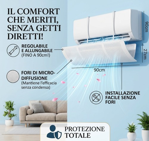 Deviatore flusso aria - flusso,