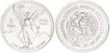 Messico 1 oz Argento 1993 Dea
