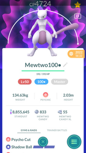Pokemon trade mewtwo with - go,