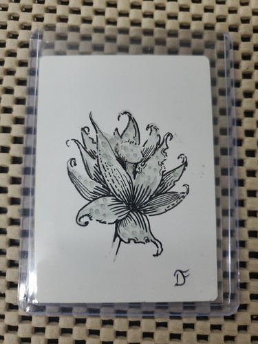 Schizzo mtg lotus nero - schizzo,