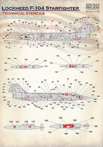 Psl72414 print scale decals - print,