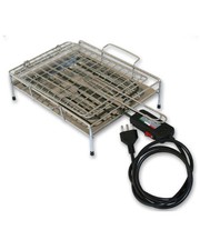 Bistecchiera griglia elettrica in acciaio inox 1900 Watt Made in Italy La Stella