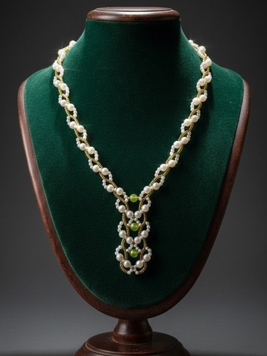 Collana artigianale stile - collana,