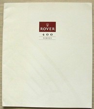 Brochure vendita auto ROVER