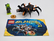 LEGO 8056 Atlantis: Monster Crab Clash completo di minifigure e istruzioni