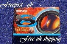 A MAXELL P5-90 GX METAL VIDEO 8 mm / Hi8 VIDEOCAMERA NASTRO / CASSETTA
